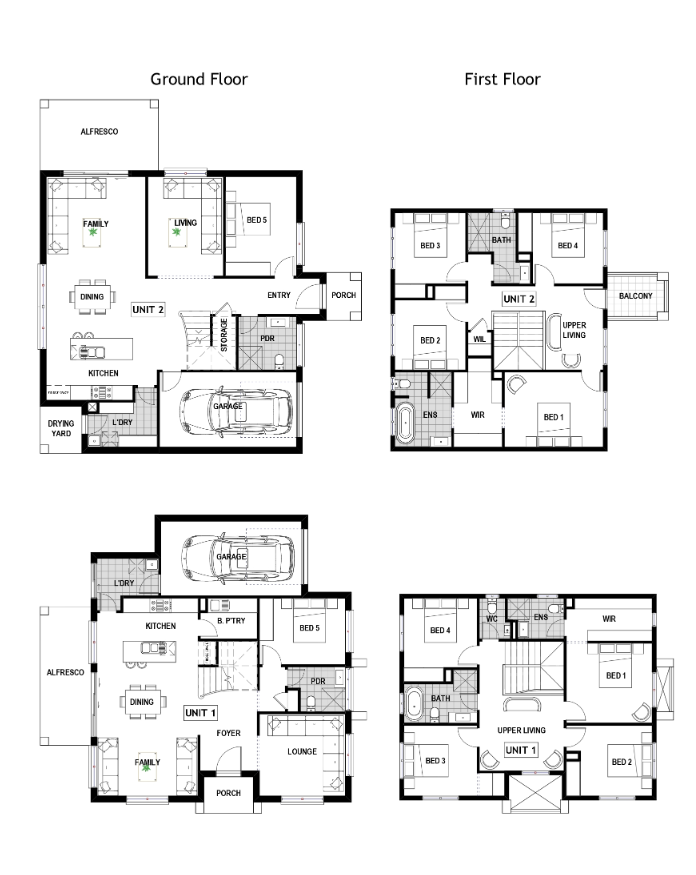 Seacrest floorplan