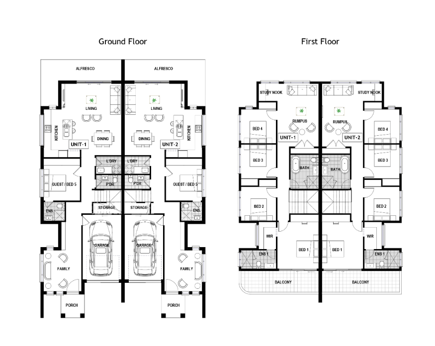 Caroline floorplan