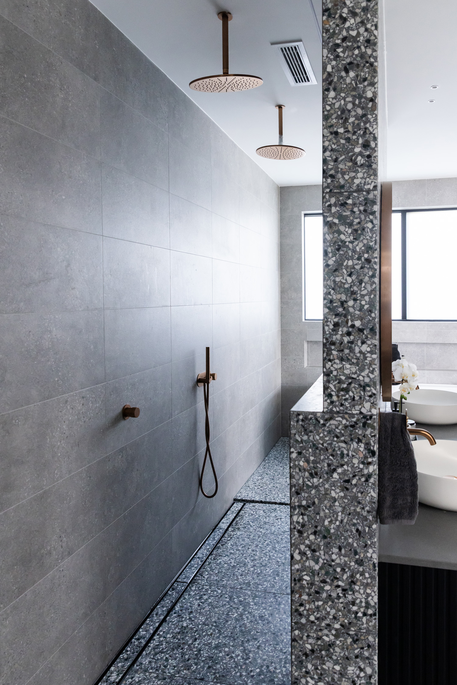 Bathroom Shower Vanity