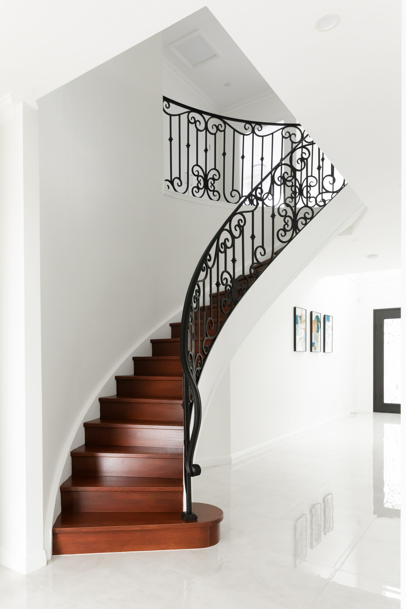 Staircase wrought iron