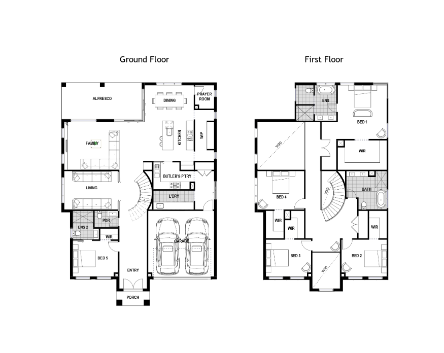 Ironbark floorplan