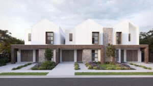Three Homes, One Address 1 Triplex facade classic