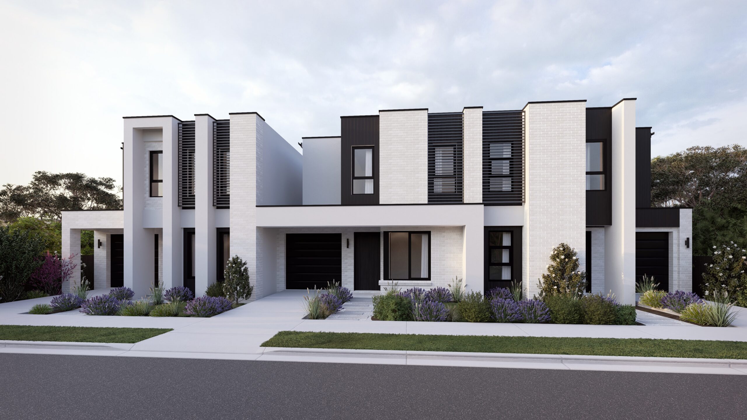 Modern Facade Triplex