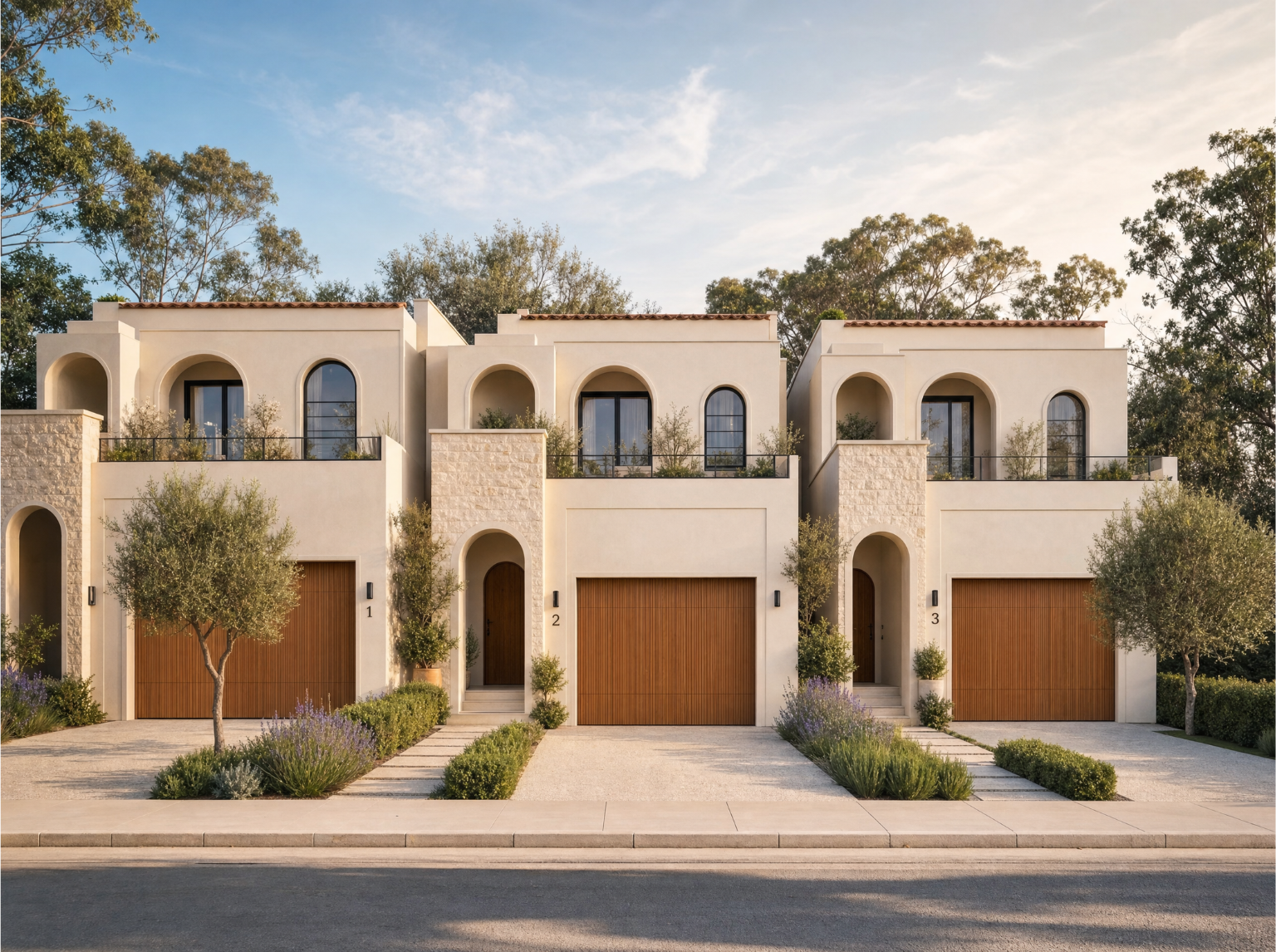 Triplex Facades