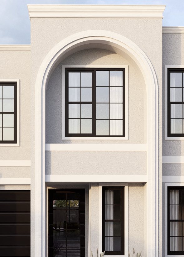 Modern Provincial Triplex