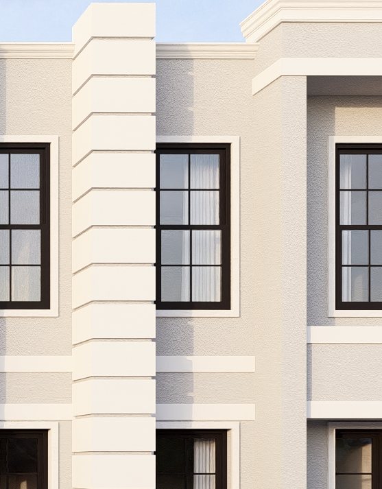 Modern Provincial Triplex