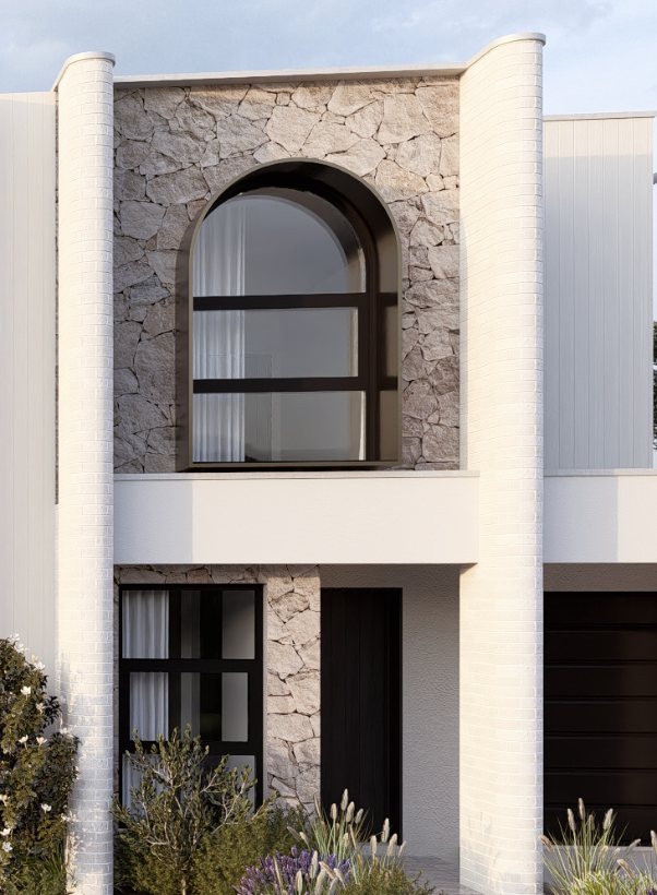 Modern Mediterranean Triplex
